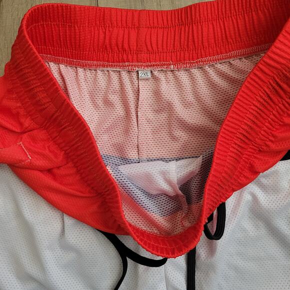 Flexliving Muscle Shorts Pokeball Mesh Gym Bodybuilding Shorts Men Sz 2XL - Picture 7 of 10